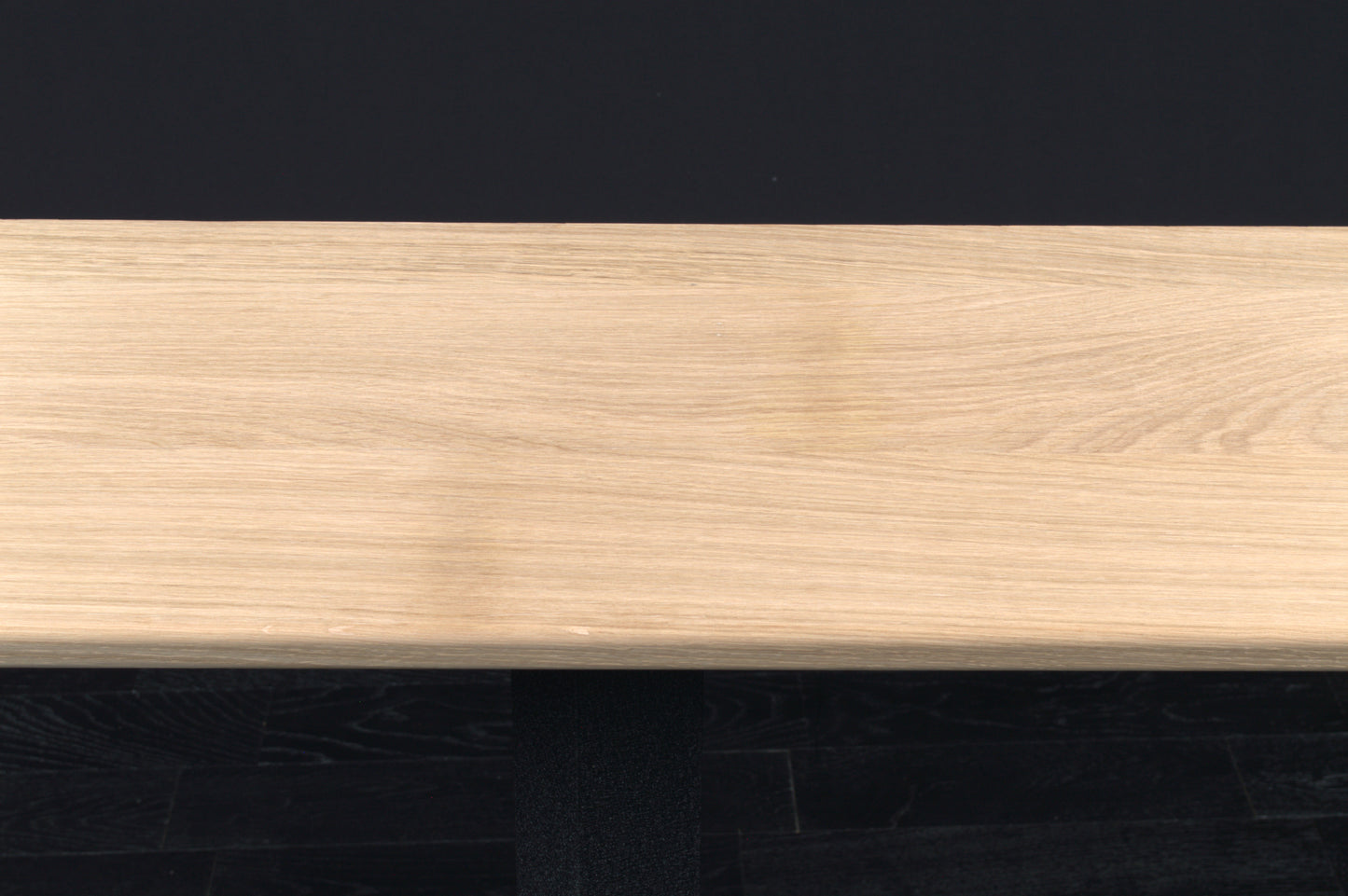 Tablette 1400x300 chêne brut BORDS ARRONDIS (A013)