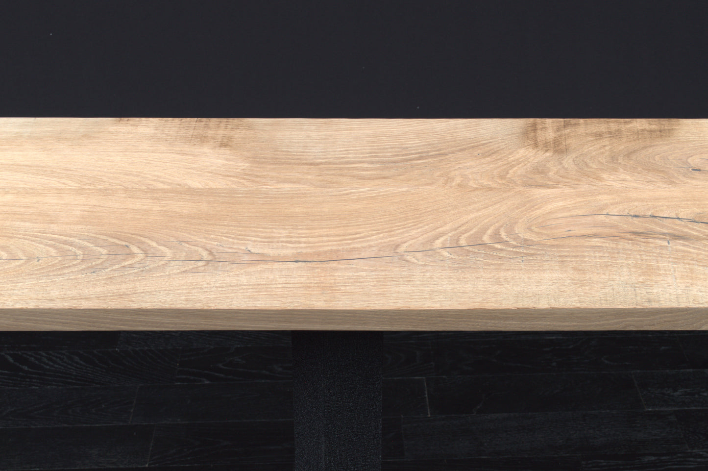 Tablette 800x200 chêne brut BORDS ARRONDIS (A022)