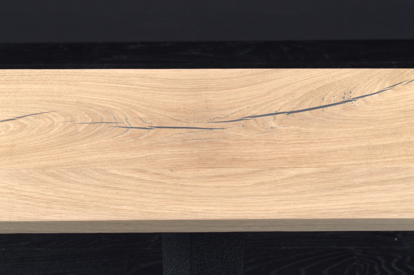 Tablette 800x200 chêne brut BORDS DROITS (A026)