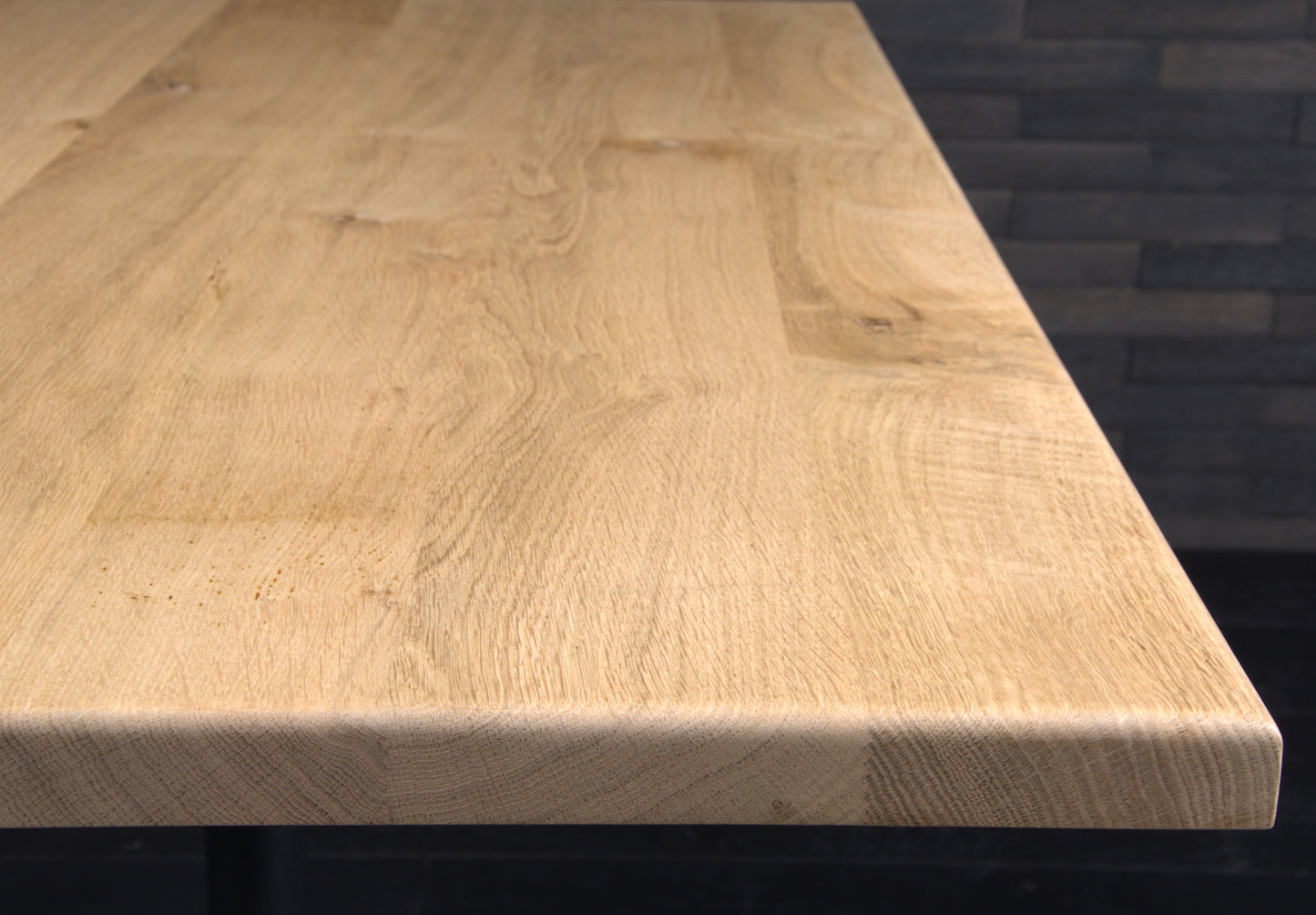 Plateau chêne massif 1400X900mm vernis mat (N°A094)