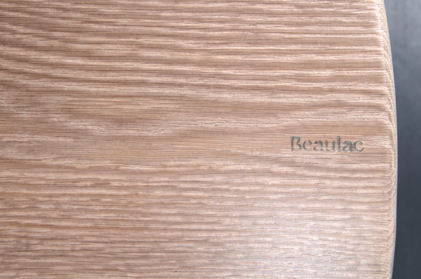 Plateau chêne massif 1000mm teinté vernis mat (N° A093)