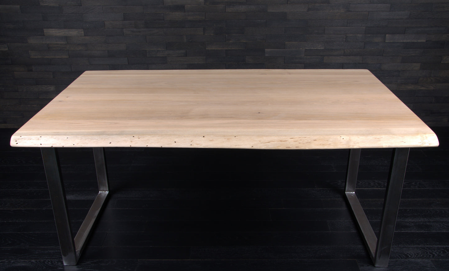 Plateau chêne vernis mat 1600 x 920 BORDS NATURE (A068)