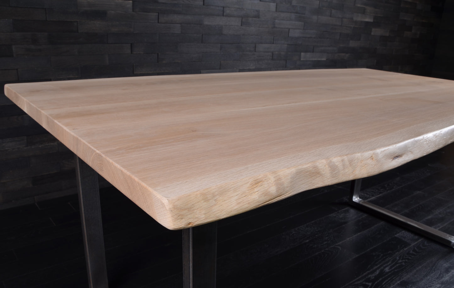 Plateau chêne Vernis Mat 1800 x 930 BORDS NATURE (A067)