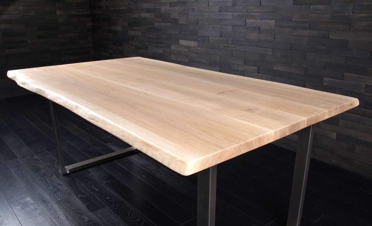 Plateau chêne Vernis Mat 1800 x 930 BORDS NATURE (A067)