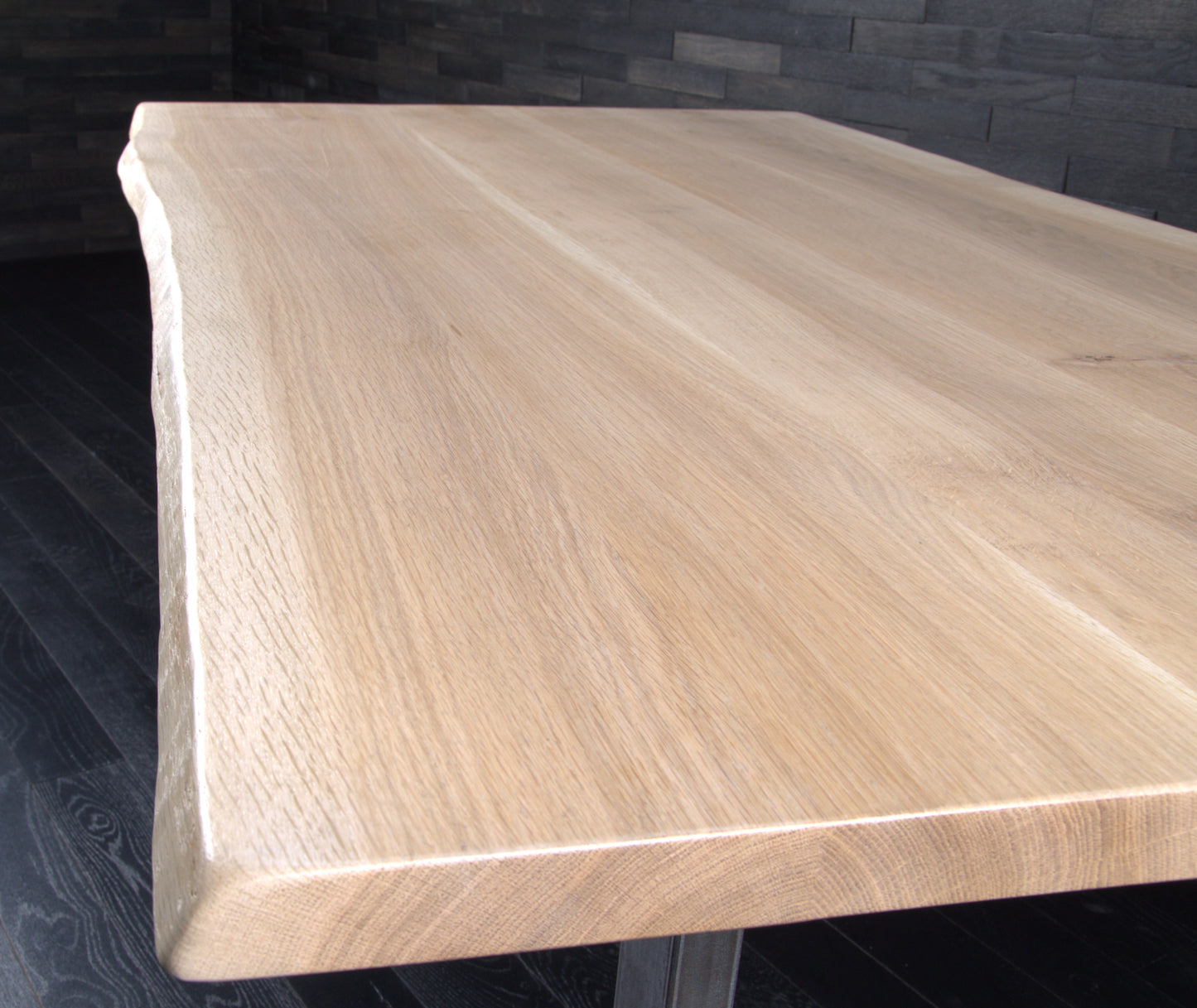 Plateau chêne Vernis Mat 1800 x 930 BORDS NATURE (A067)