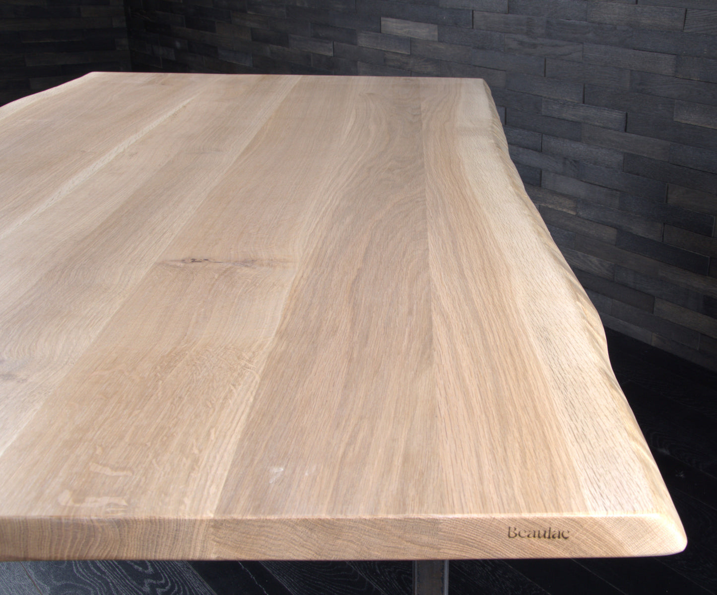Plateau chêne Vernis Mat 1800 x 930 BORDS NATURE (A067)