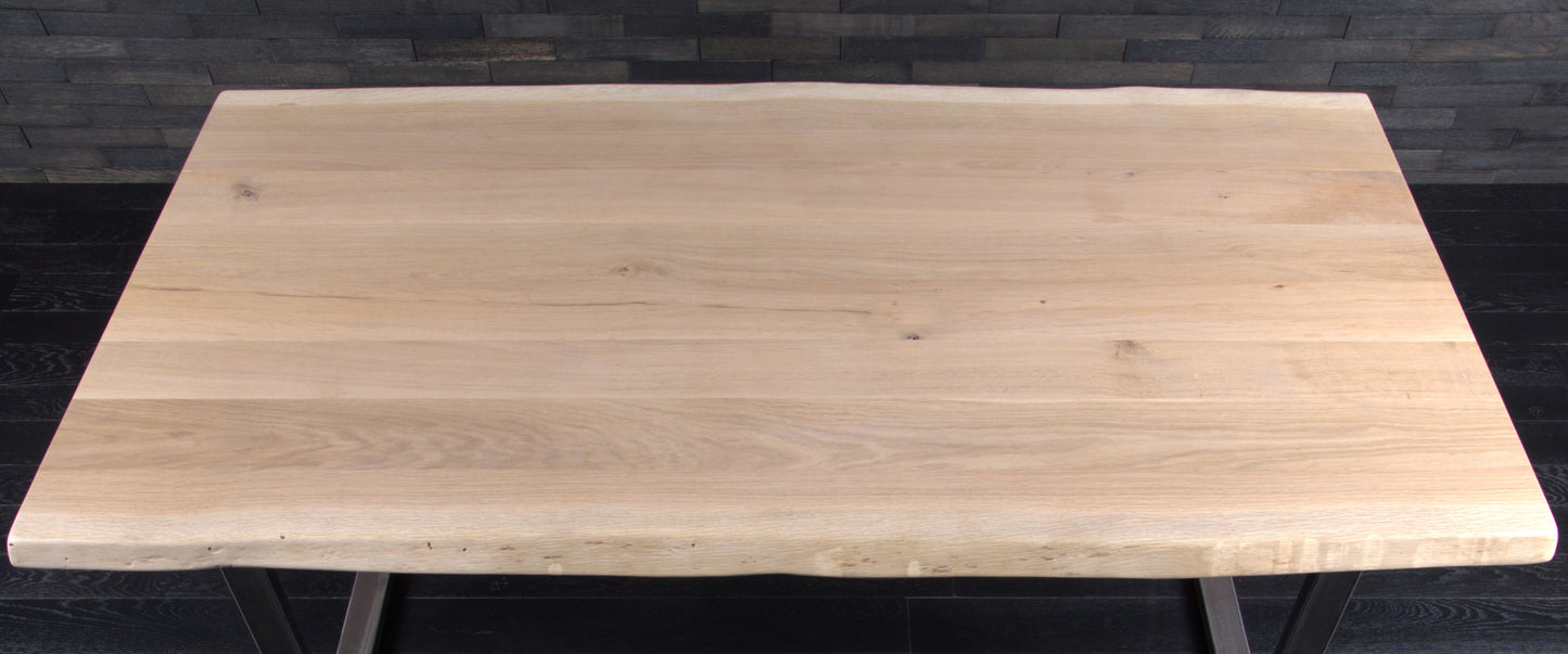 Plateau chêne Vernis Mat 1800 x 910 BORDS NATURE (A066)