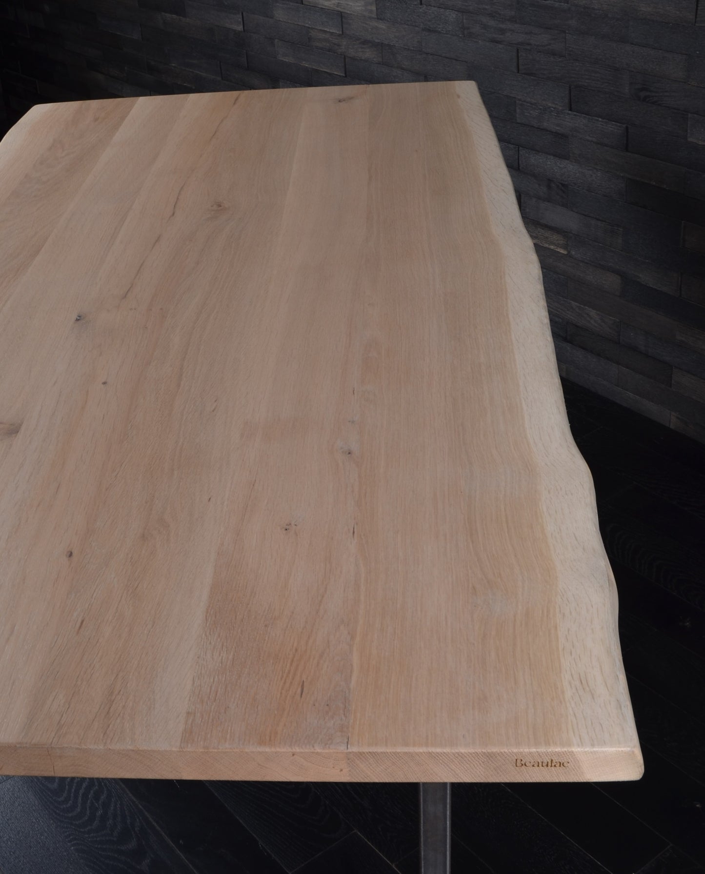 Plateau chêne Vernis Mat 1800 x 910 BORDS NATURE (A066)