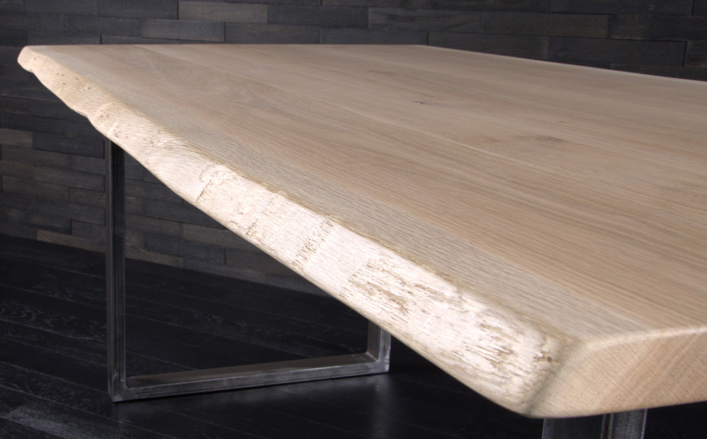 Plateau chêne Vernis Mat 1800 x 910 BORDS NATURE (A066)