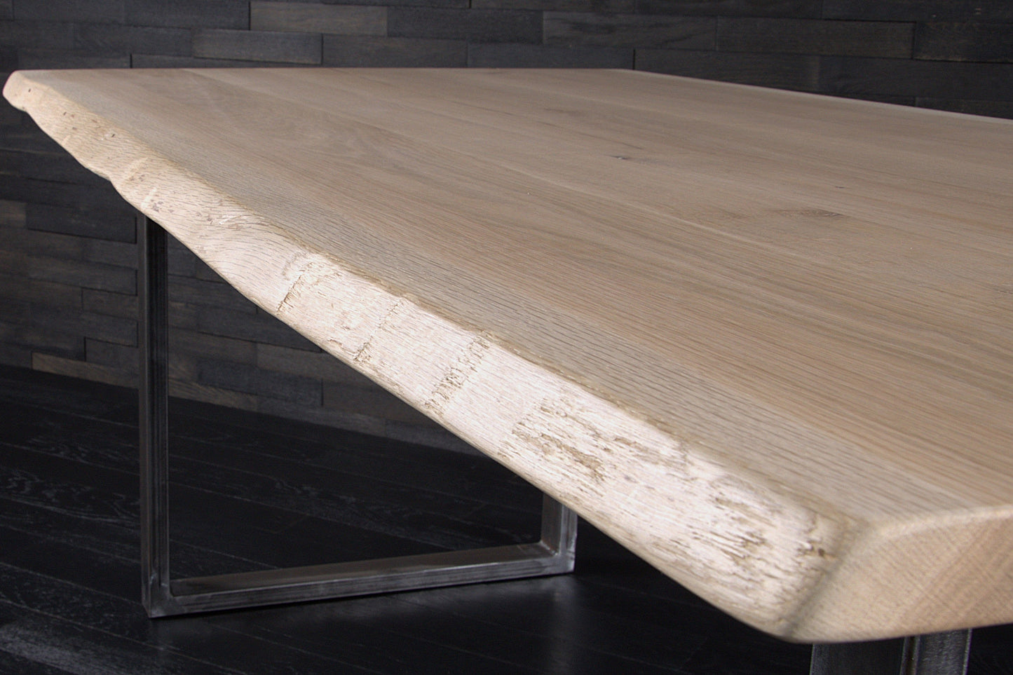 Plateau chêne Vernis Mat 1800 x 910 BORDS NATURE (A066)