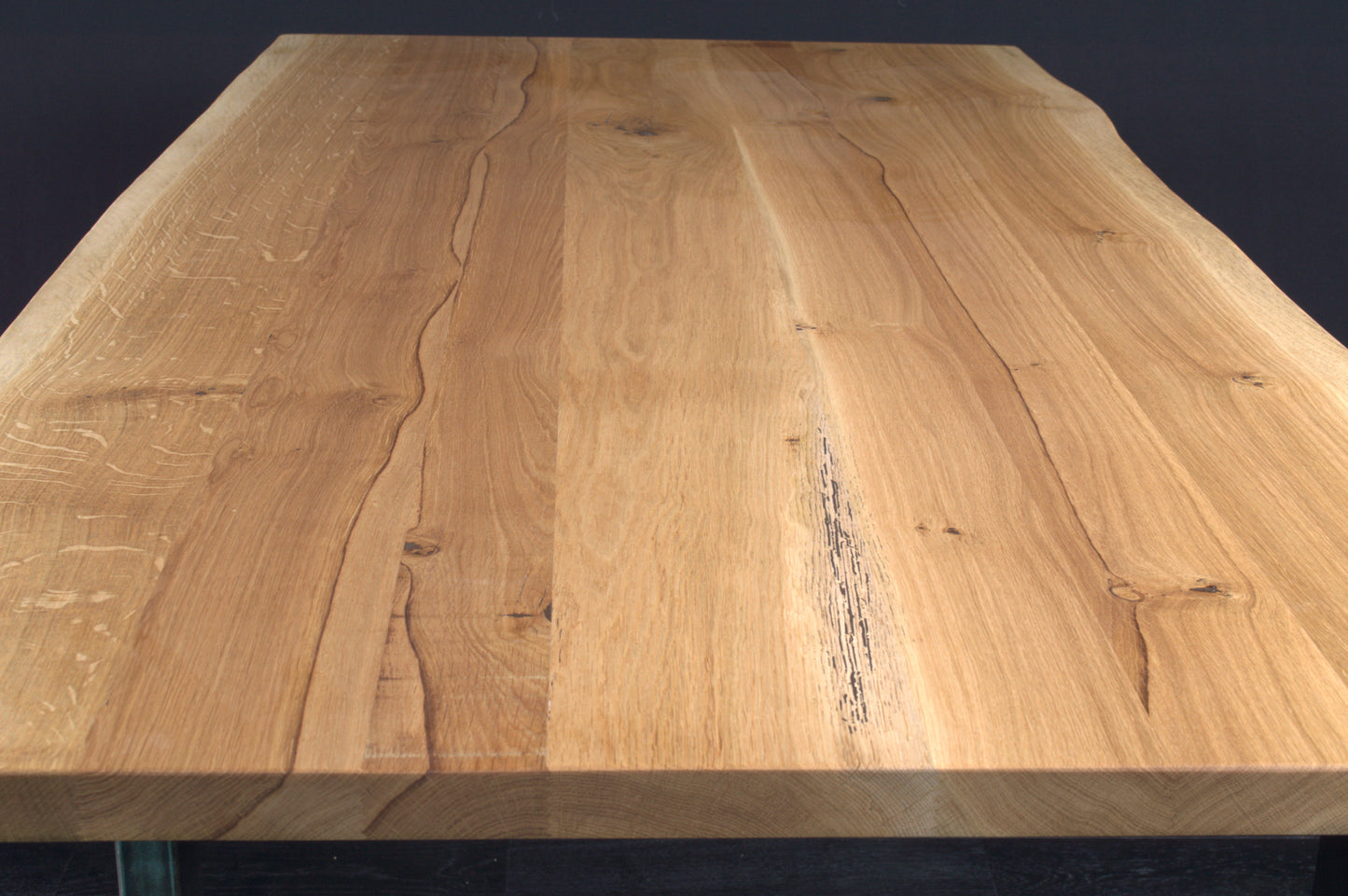 Table chêne 1800 x 920 vernie BORDS NATURE (A057)