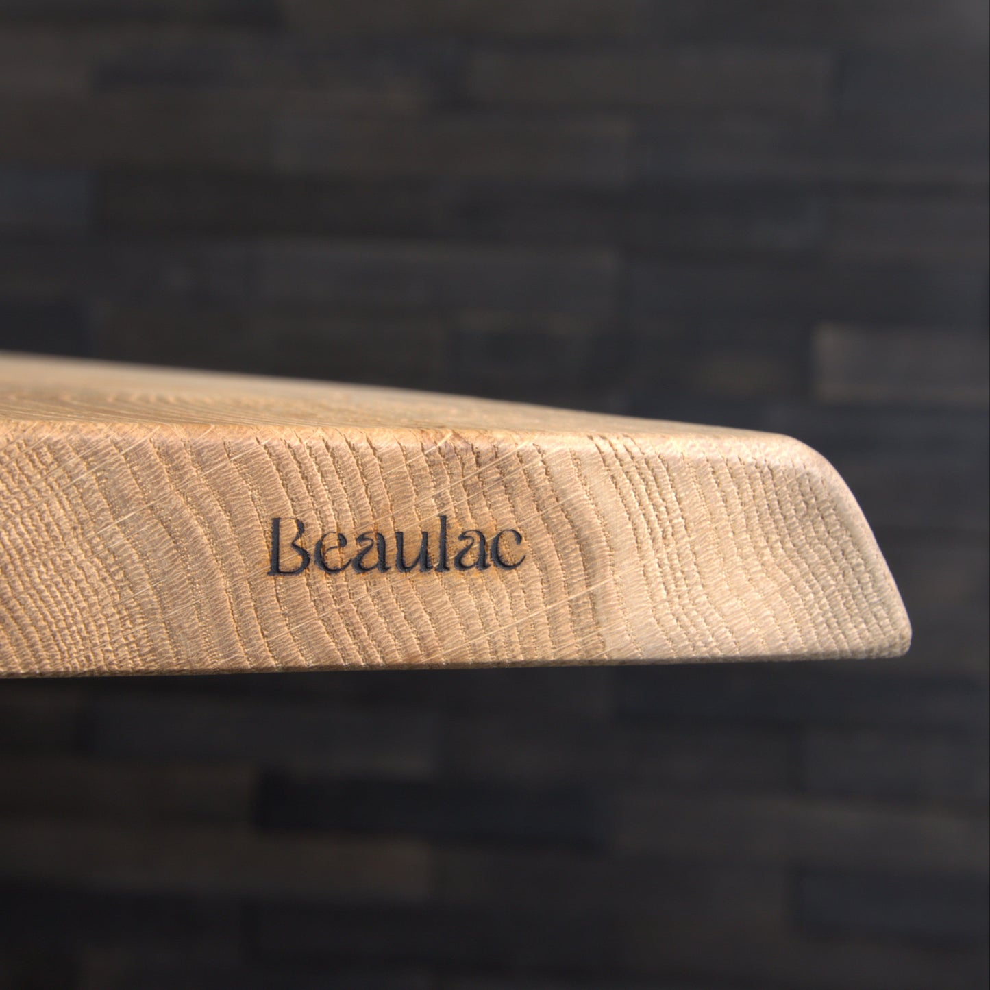 Plateau chêne 1800 x 910 insert " S " vernis BORDS NATURE (A058)