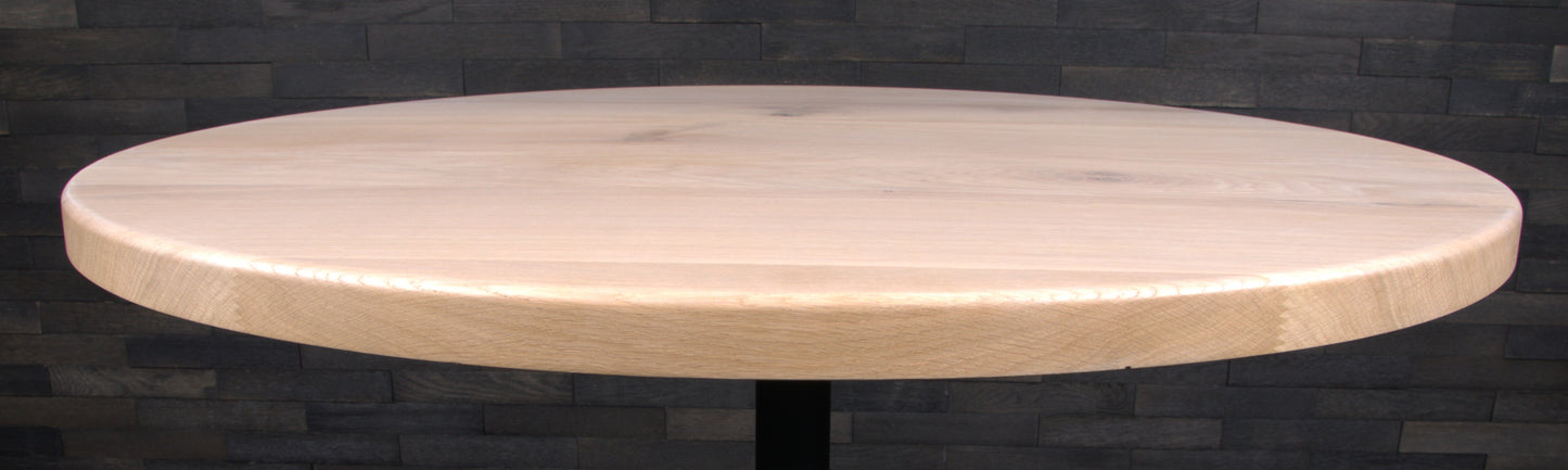 Plateau chêne massif 1000mm vernis blanchi (N°A092)