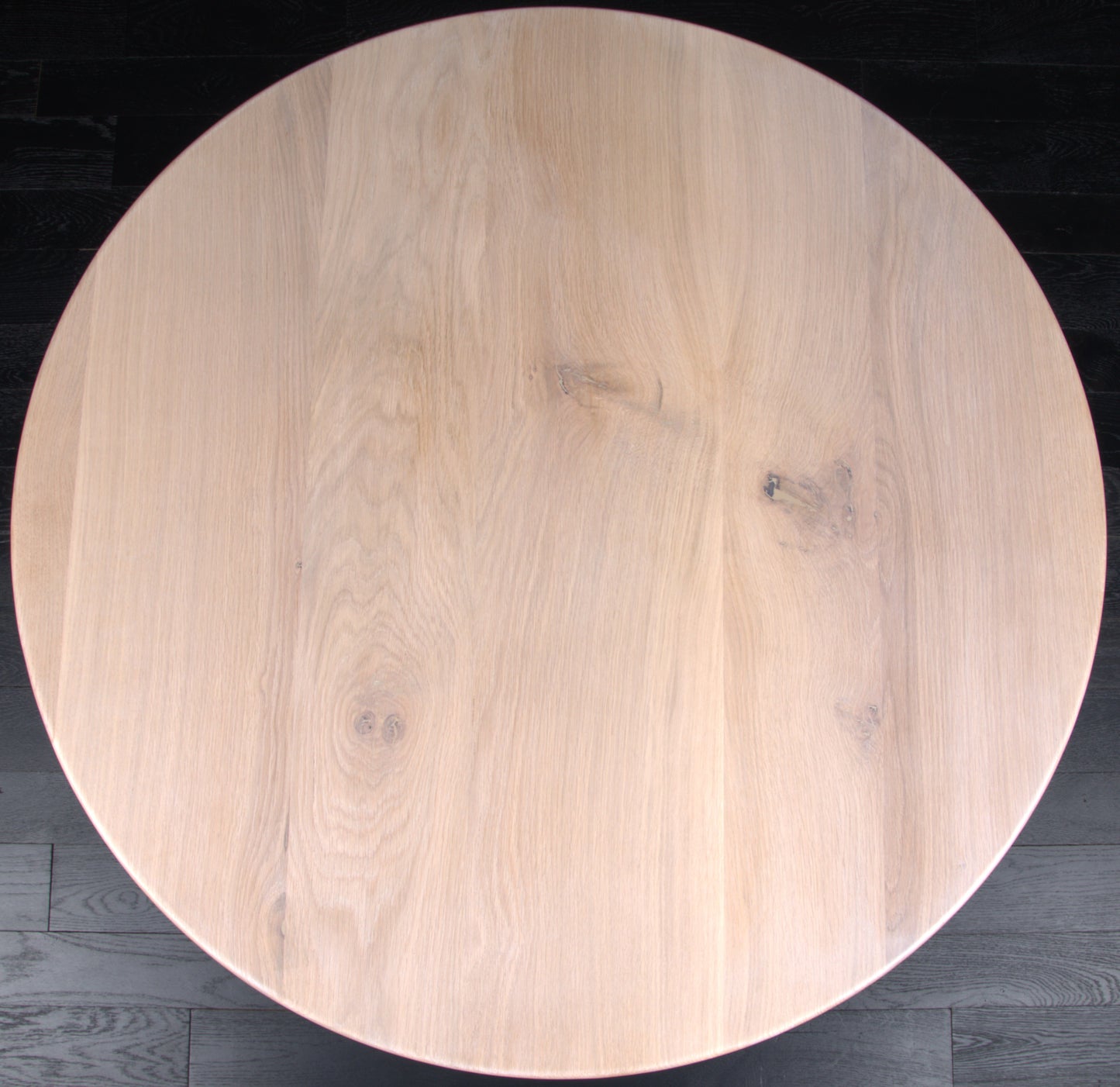 Plateau chêne massif 1000mm vernis blanchi (N°A092)