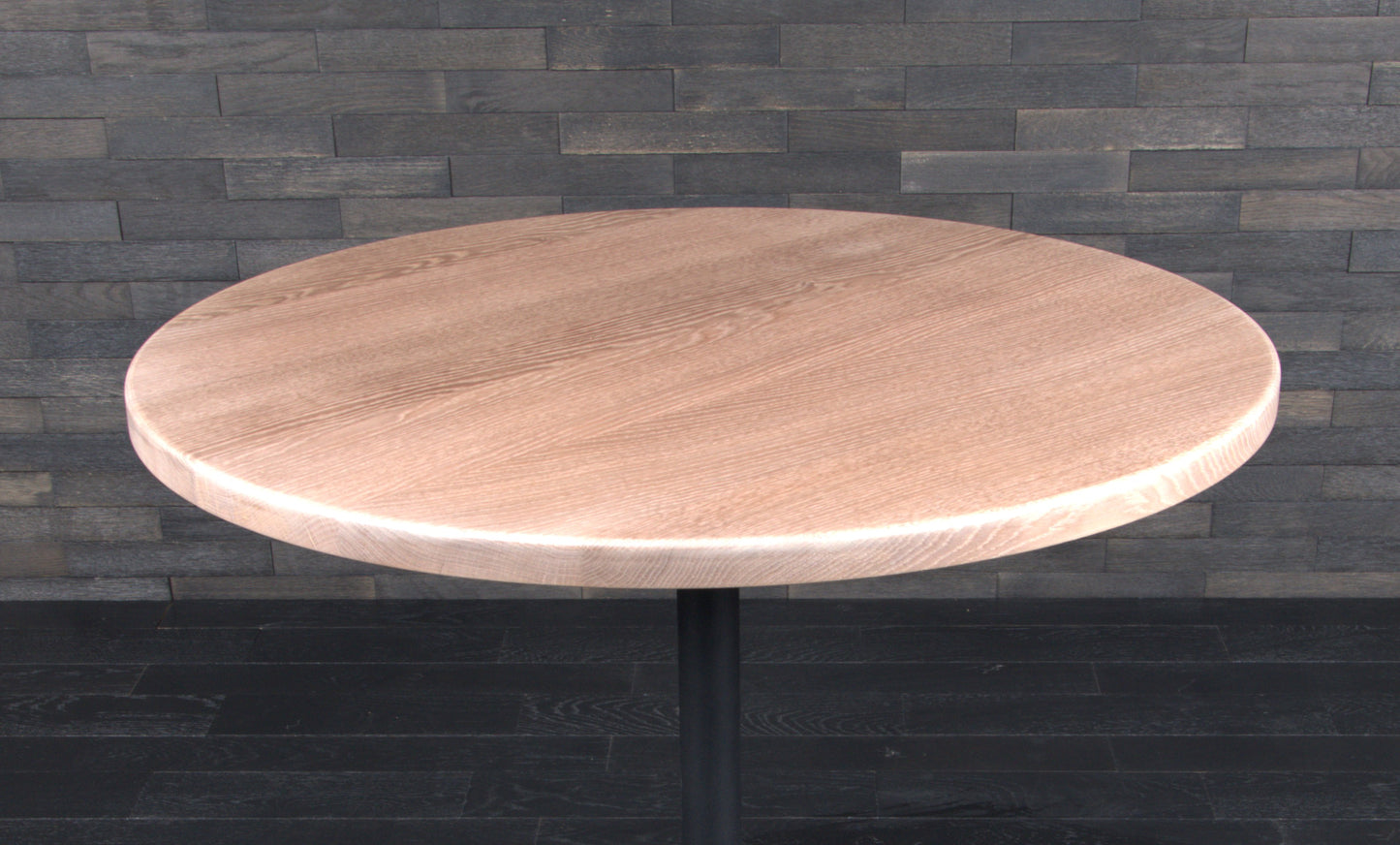Plateau chêne massif 1000mm teinté vernis mat (N° A093)
