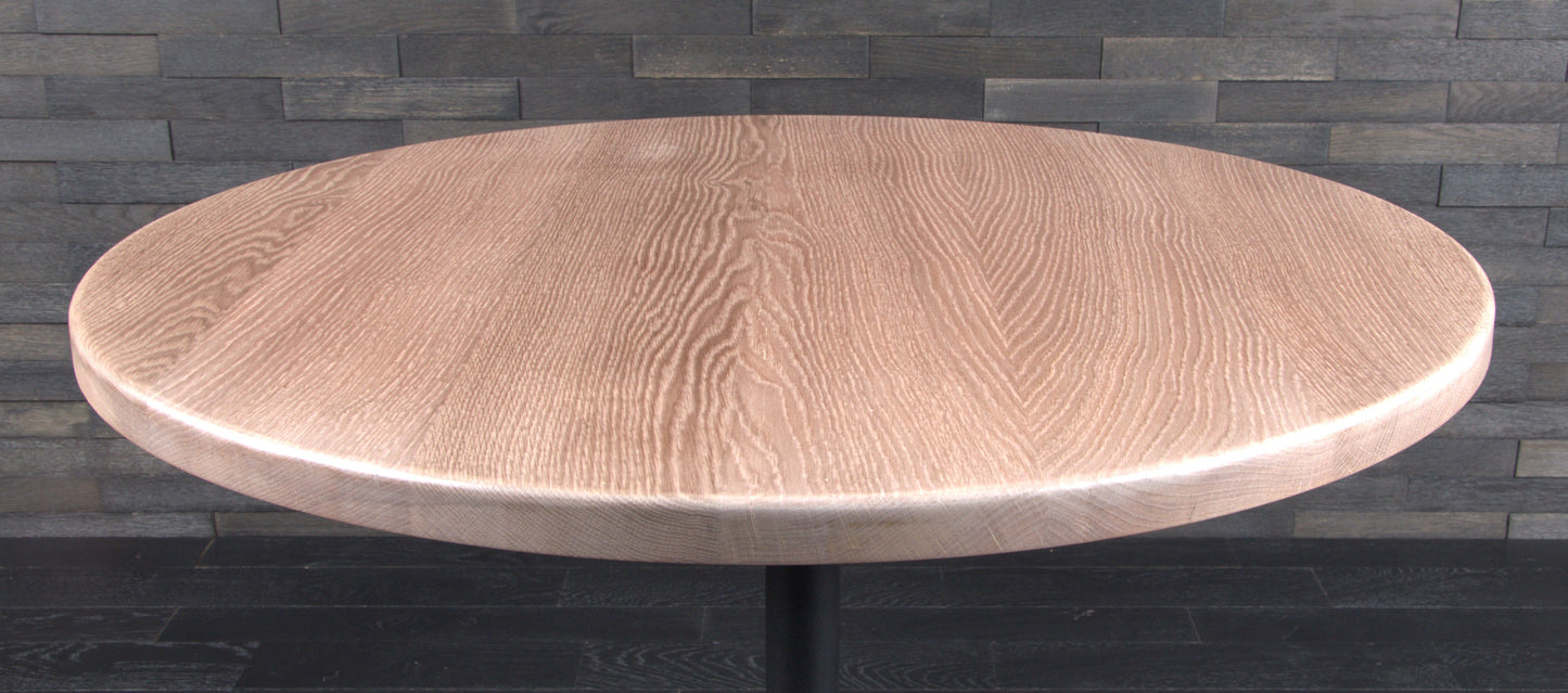 Plateau chêne massif 1000mm teinté vernis mat (N° A093)