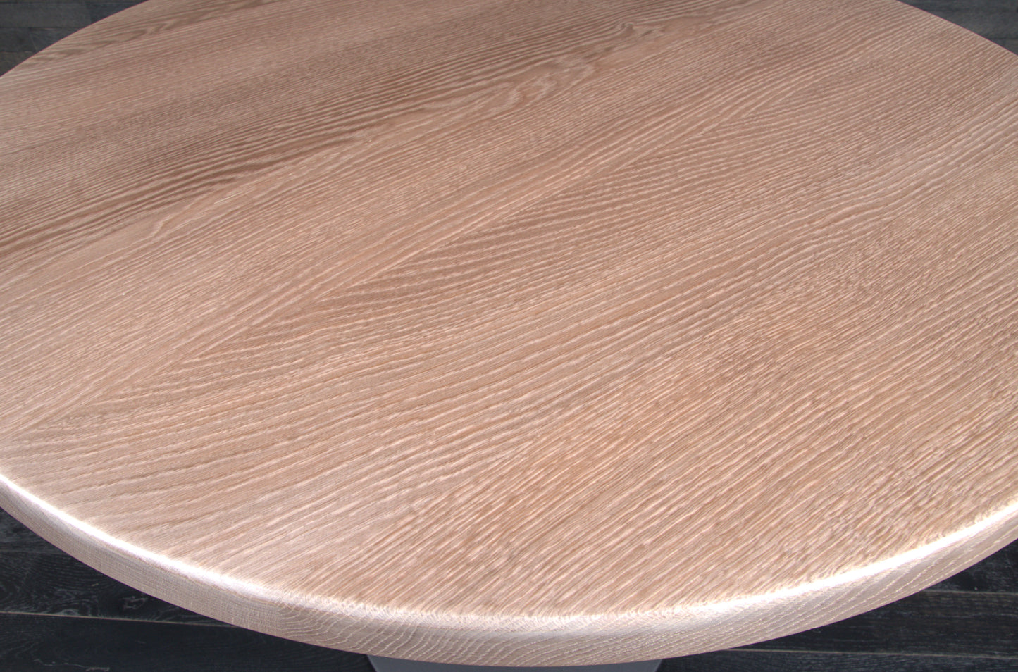 Plateau chêne massif 1000mm teinté vernis mat (N° A093)